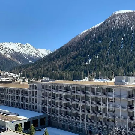 公寓 Wef 2027 Ferienwohnung, 3 Minuten Fussweg Zum Kongresshaus, Geeignet Fuer 2 Personen *