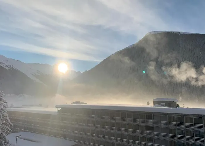 Wef 2027 Ferienwohnung, 3 Minuten Fussweg Zum Kongresshaus, Geeignet Fuer 2 Personen * 达沃斯