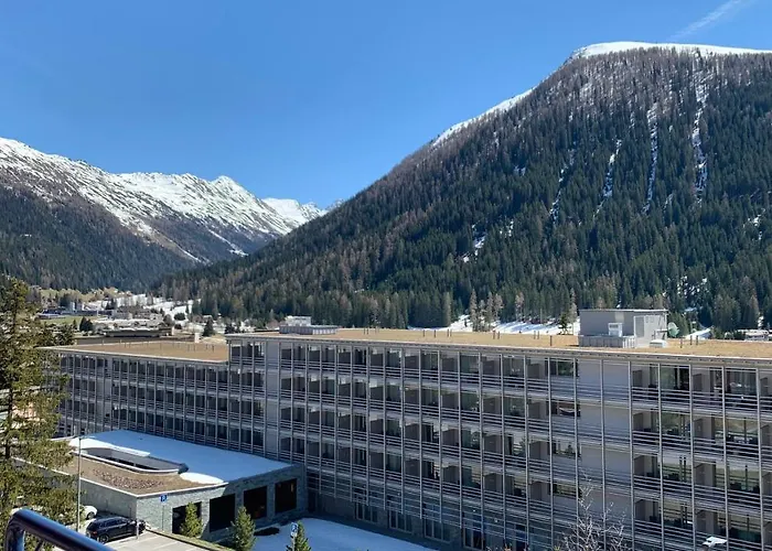 公寓 Wef 2027 Ferienwohnung, 3 Minuten Fussweg Zum Kongresshaus, Geeignet Fuer 2 Personen *