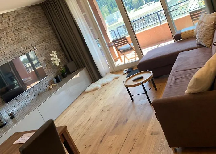 公寓 Wef 2027 Ferienwohnung, 3 Minuten Fussweg Zum Kongresshaus, Geeignet Fuer 2 Personen